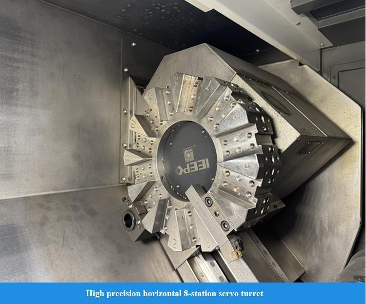 SMTCL Horizontal Slant Bed CNC Lathe HTC30Q CNC Turning Center Precision CNC Lathe