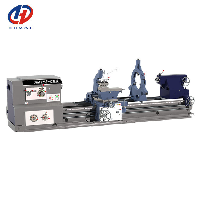 15m Heavy Duty Lathe CW61125 Big Spindle Bore 130mm Powerful Horizontal Lathe