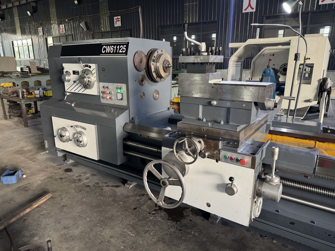 15m Heavy Duty Lathe CW61125 Big Spindle Bore 130mm Powerful Horizontal Lathe