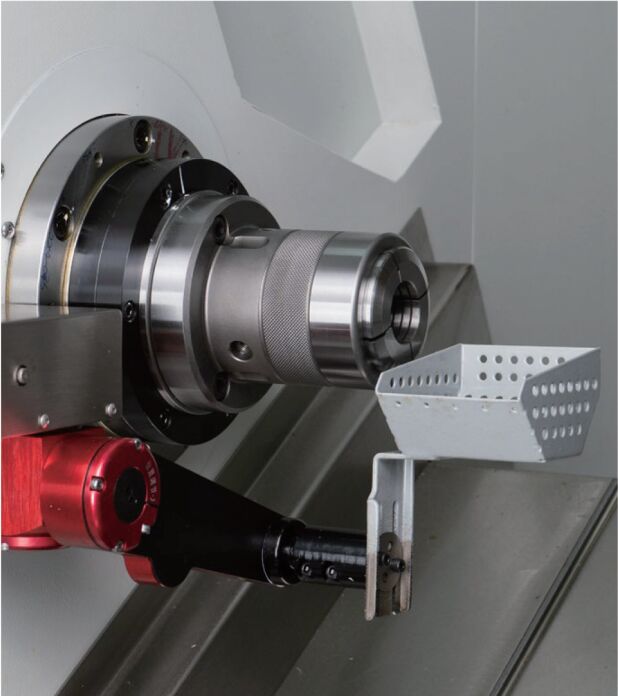 High Efficiency Gang Tool CNC Lathe H130 Processing of Small Components Turn-mill CNC Lathe