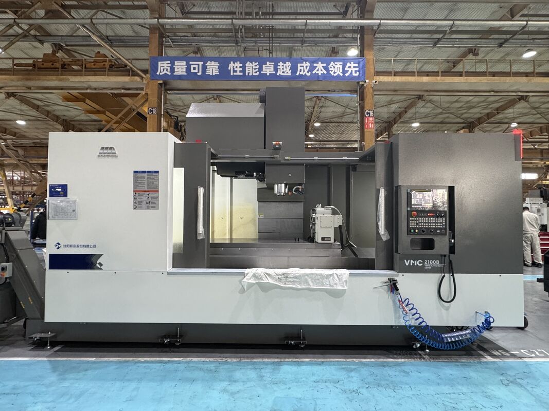 SMTCL Heavy 3 Axis Vertical Machining Center VMC2100B 4 Axis CNC Vertical Milling Machine With Turntable