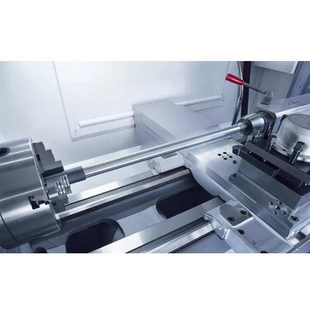 CNC Turning Lathe Machine CAK6385 Servo Motor 4 Stations Turret Metal CNC Lathe