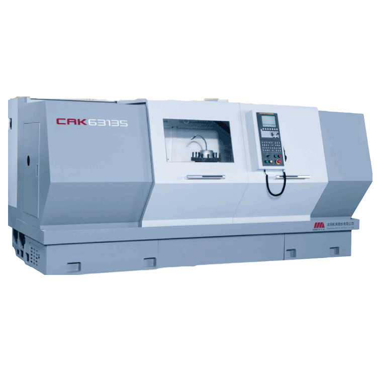CAK 63 Series Heavy Duty Horizontal Flat Bed CNC Lathe For Machining