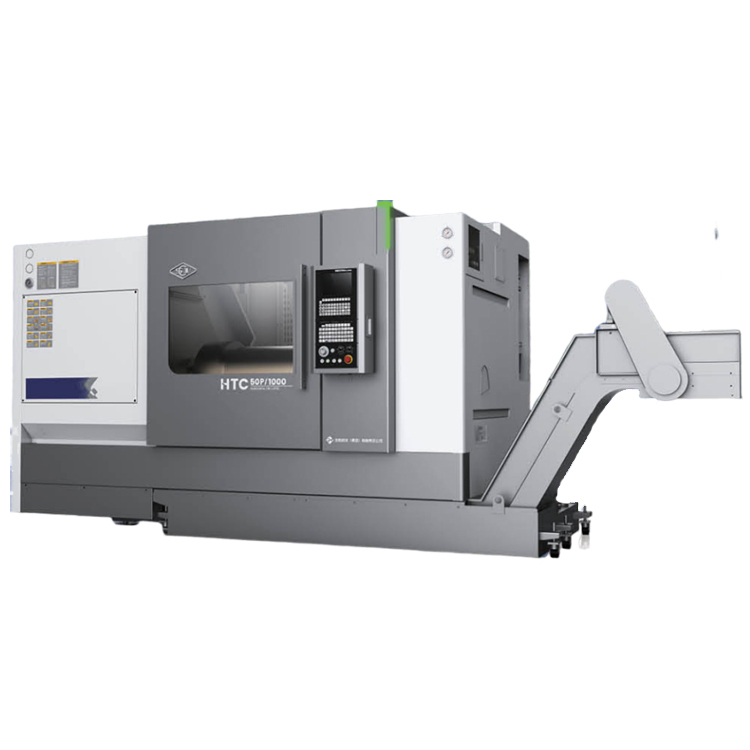Machine Structure Rigidity SMTCL HTC80S Heavy CNC Lathe - High Rigidity Hard Rail Design