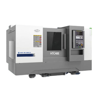 SMTCL Metal Slant Bed CNC Lathe Machine HTC40E CNC Turning Lathe