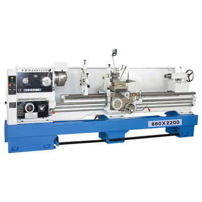 4000mm Manual Lathe Machine CA6161 Hole Through Spindle 80mm Conventional Metal Lathe