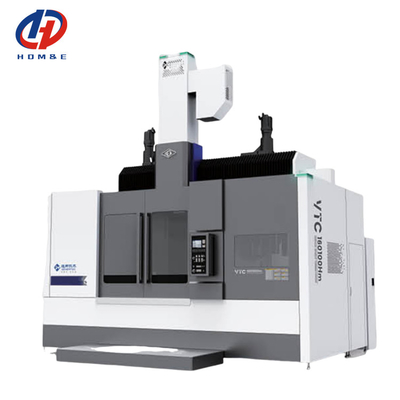 Heavy Duty CNC Vertical Lathe VTC125100Q/H High Rigid Hard Rail SMTCL CNC Vertical Turning Lathe