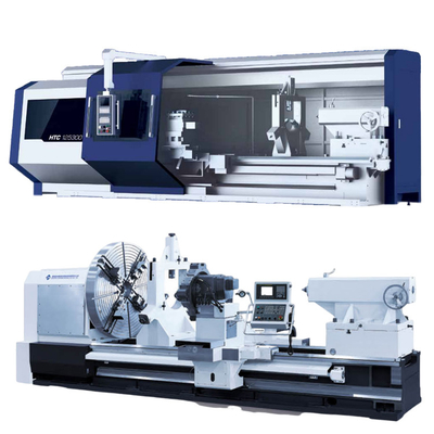 SMTCL SYMG High Rigidity High Speed CNC Lathe HTC125 Large Horizontal Flat Bed CNC Lathe