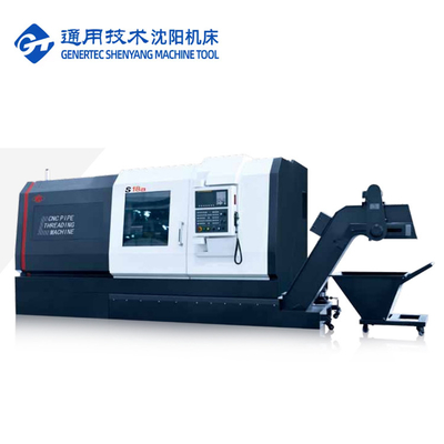 Efficient-type CNC Threading Lathe S34 Petroleum Pipe Casing Pipe And Drill Pipe Machining