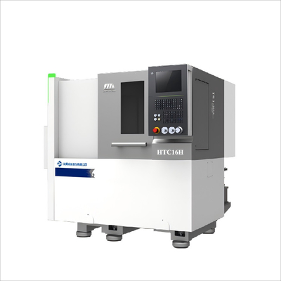 Economical CNC Lathe HTC16Q GSK System Small-Sized Parts Machining Servo Tailstock Slant Bed CNC Lathe