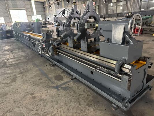 High Rigidity High Rigidity Heavy Duty Lathe Max.Swing Over Bed 1600mm CW61160 Metal ...