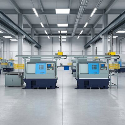 High Efficiency Multi-equipment CNC Lathe Automated Production Line ...