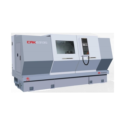 CNC Turning Lathe Machine CAK6385 Servo Motor 4 Stations Turret Metal CNC Lathe