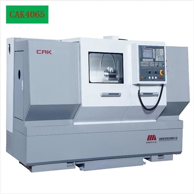 Flat Bed Cnc Lathe Machine CAK4065 Servo Motor 33HZ Waterproof CNC Lathe